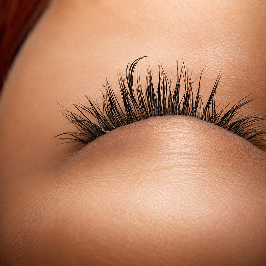 Professional lash extension removal service at Cilara Beauty in Richmond Hill