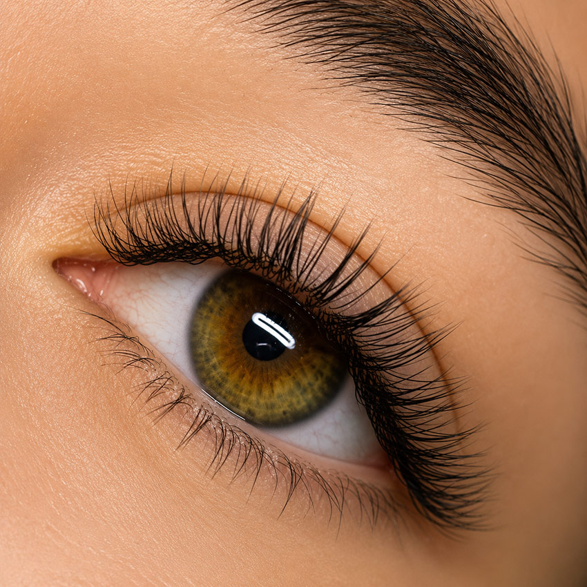Classic lash extensions by Cilara Beauty in Richmond Hill